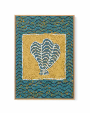 Little Treasures by Julie Celina | Framed Canvas Art Print from Olive et Oriel where you can shop wallpaper and artworks online
