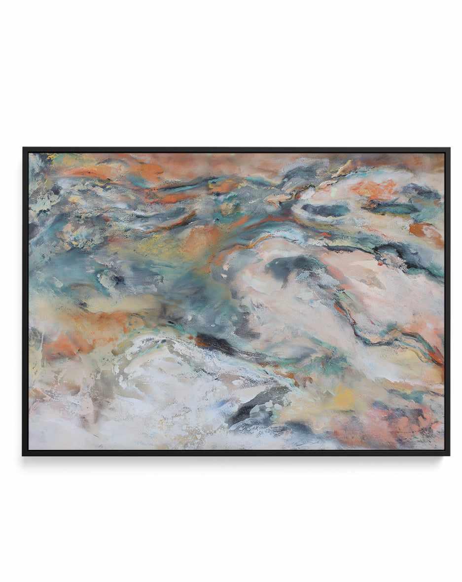Littoral No. I | Framed Canvas Art Print from Olive et Oriel where you can shop wallpaper and artworks online