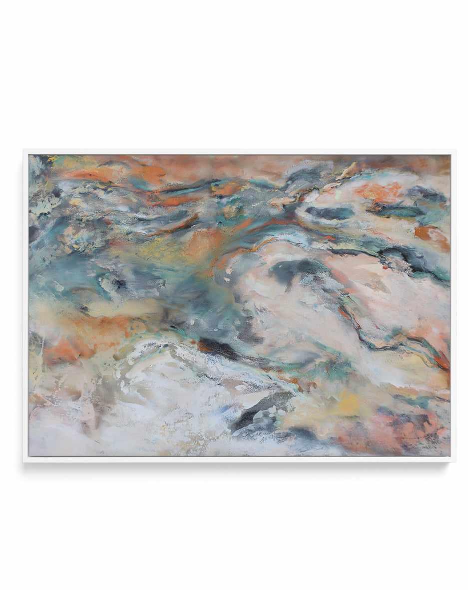 Littoral No. I | Framed Canvas Art Print from Olive et Oriel where you can shop wallpaper and artworks online