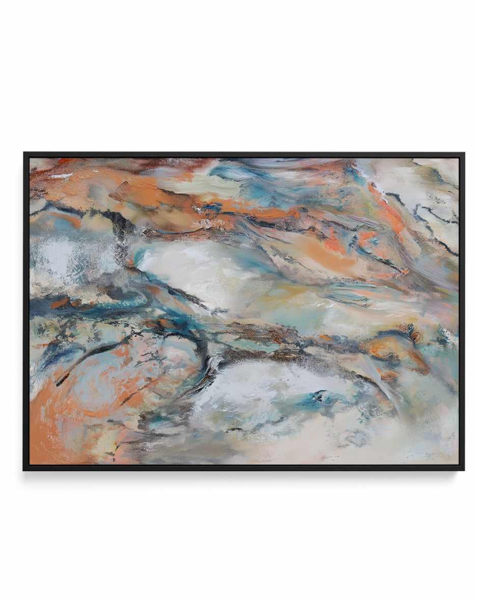 Littoral No. II | Framed Canvas Art Print from Olive et Oriel where you can shop wallpaper and artworks online
