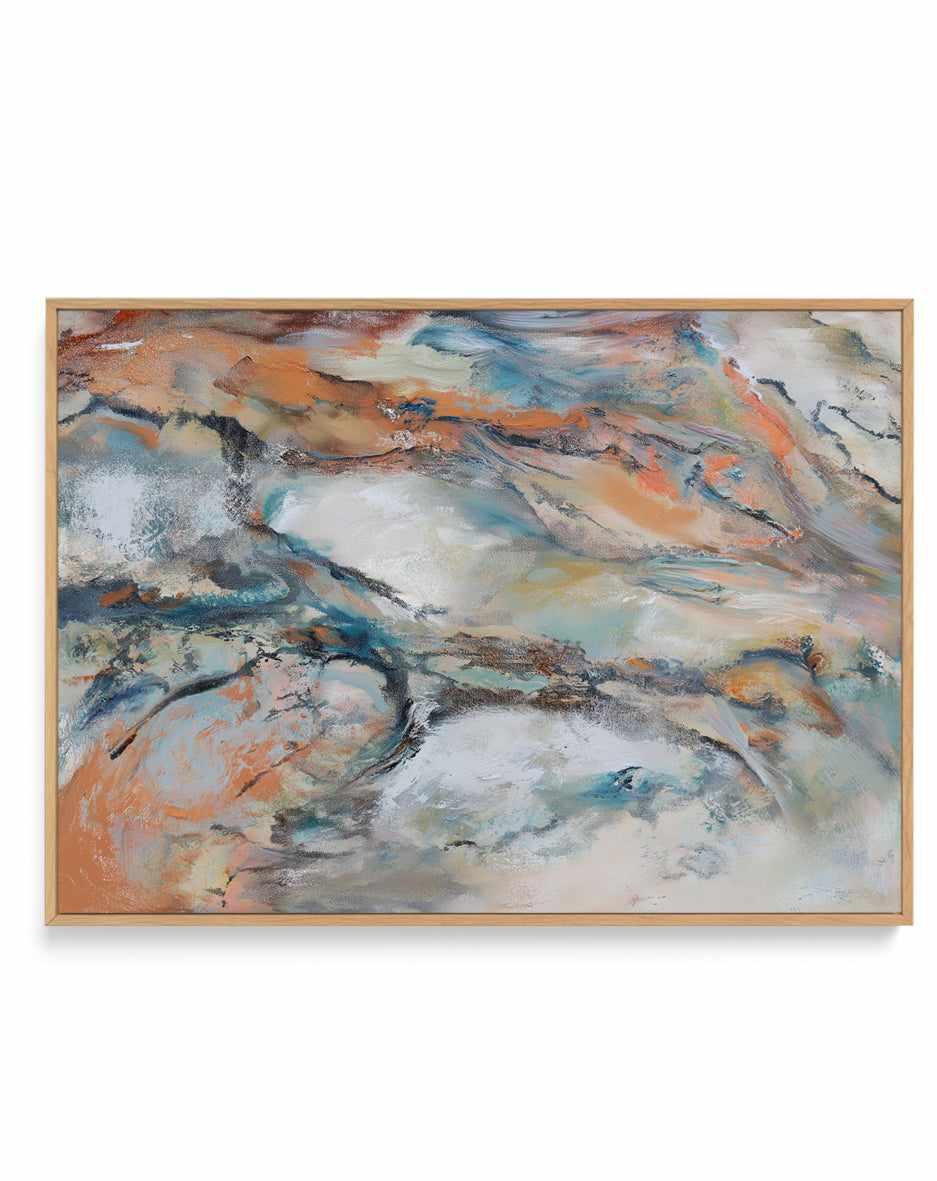 Littoral No. II | Framed Canvas Art Print from Olive et Oriel where you can shop wallpaper and artworks online