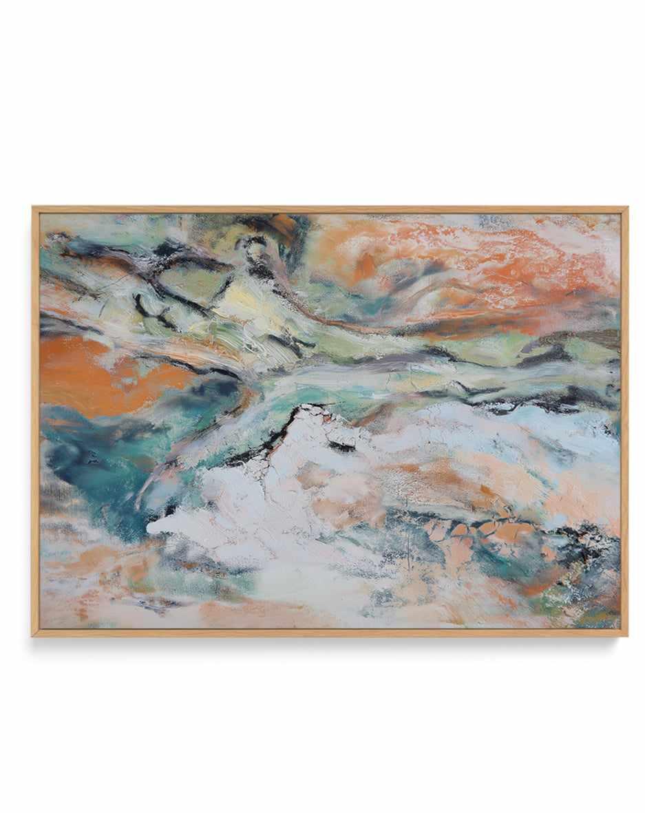Littoral No. III | Framed Canvas Art Print from Olive et Oriel where you can shop wallpaper and artworks online