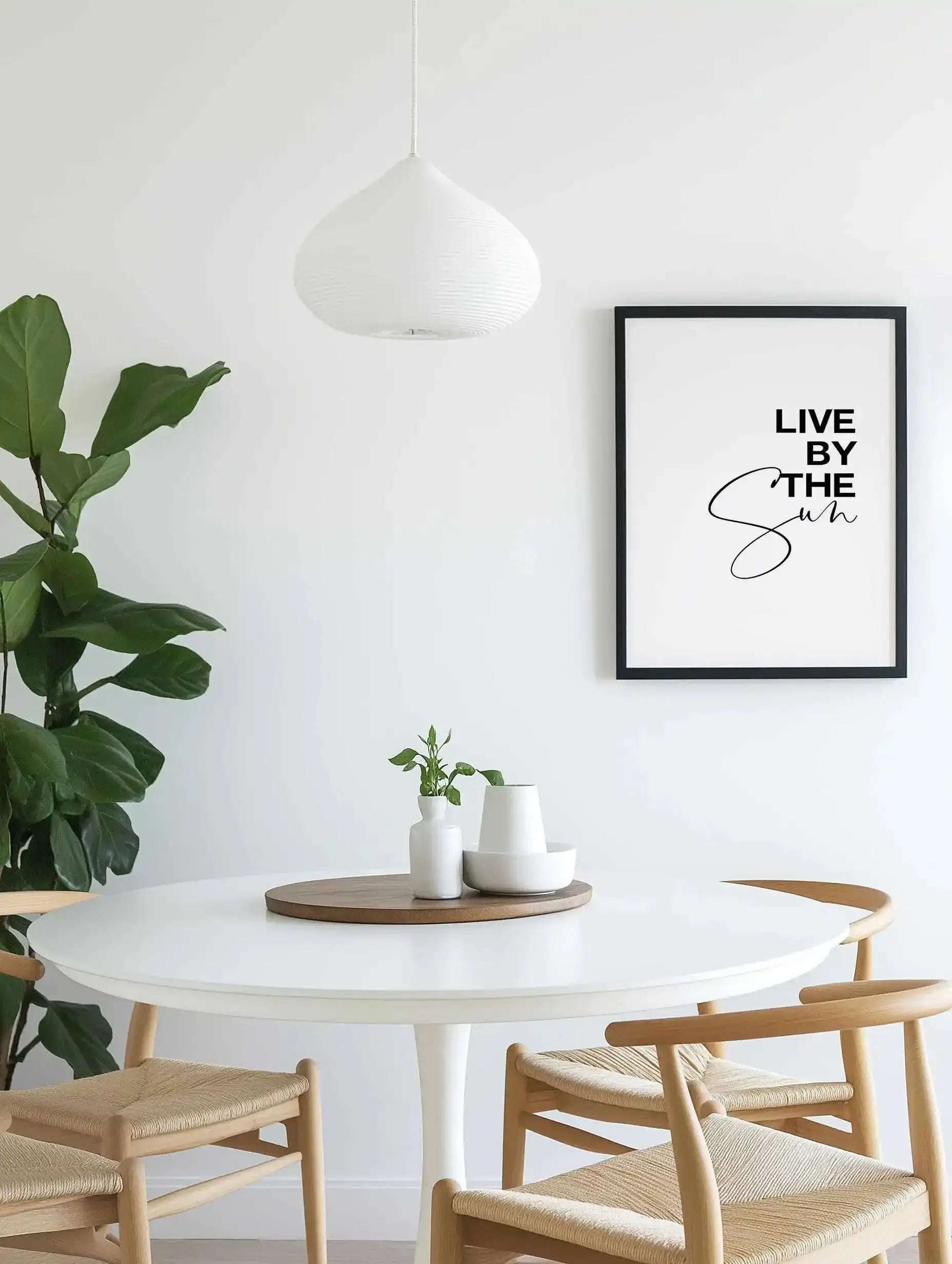 Live By The Sun Art Print from Olive et Oriel where you can shop wallpaper and artworks online