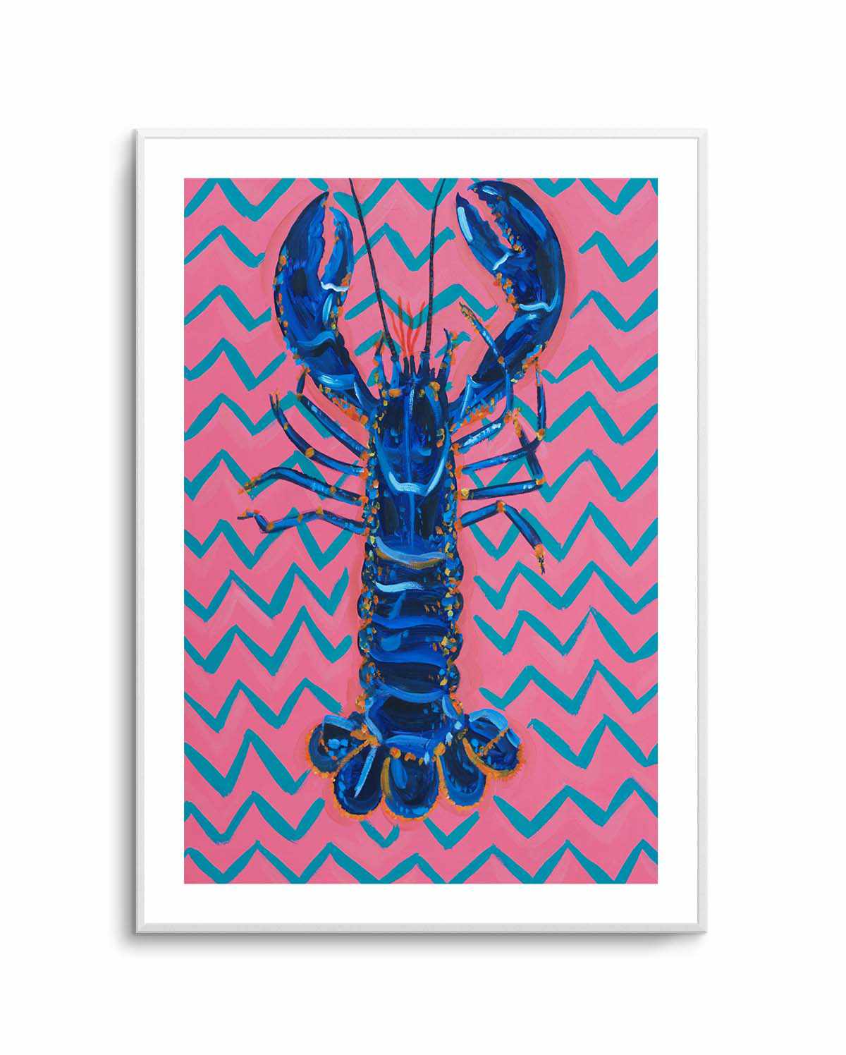 Lobster Langoustines Pop Art 2 by Alice Straker | Art Print