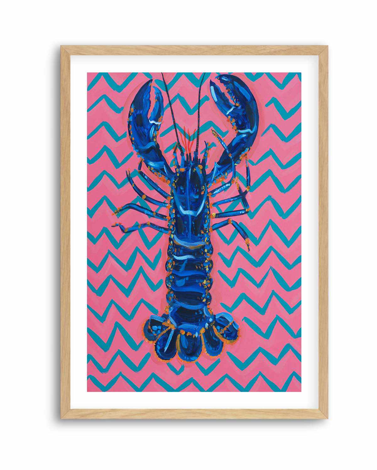 Lobster Langoustines Pop Art 2 by Alice Straker | Art Print from Olive et Oriel where you can shop wallpaper and artworks online