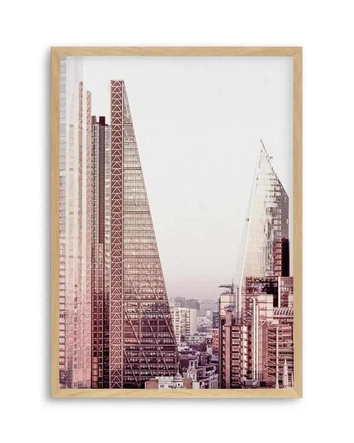 London City II Art Print from Olive et Oriel where you can shop wallpaper and artworks online