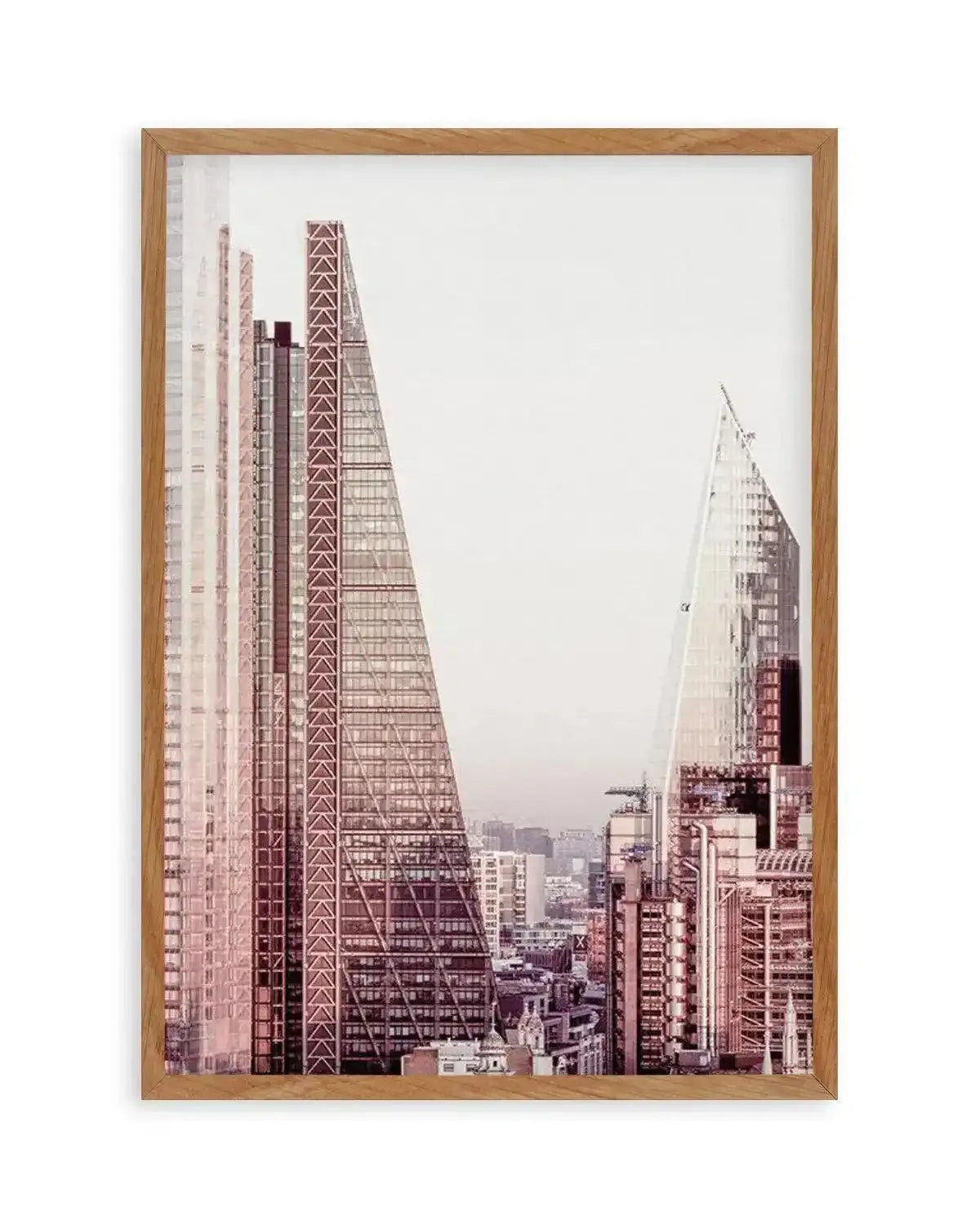 London City II Art Print from Olive et Oriel where you can shop wallpaper and artworks online