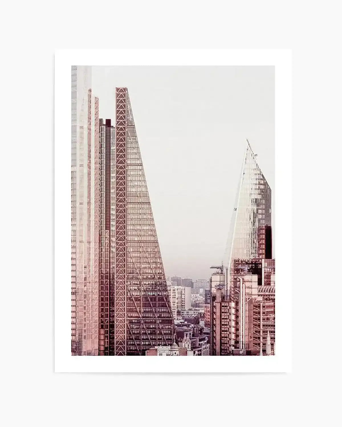 London City II Art Print from Olive et Oriel where you can shop wallpaper and artworks online