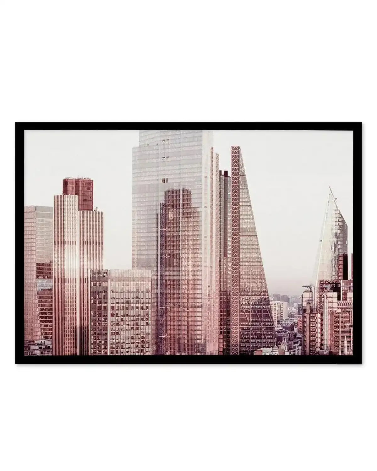 London City LS Art Print from Olive et Oriel where you can shop wallpaper and artworks online