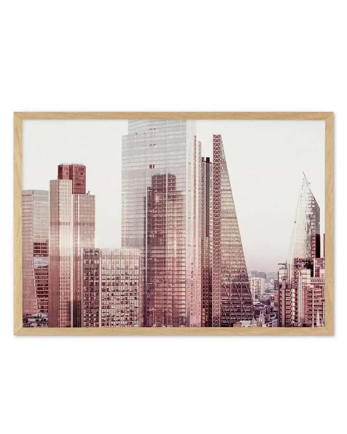 London City LS Art Print from Olive et Oriel where you can shop wallpaper and artworks online