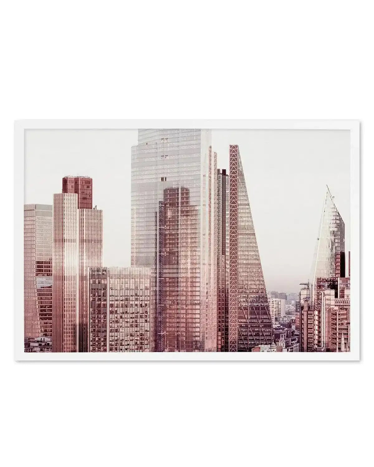 London City LS Art Print from Olive et Oriel where you can shop wallpaper and artworks online