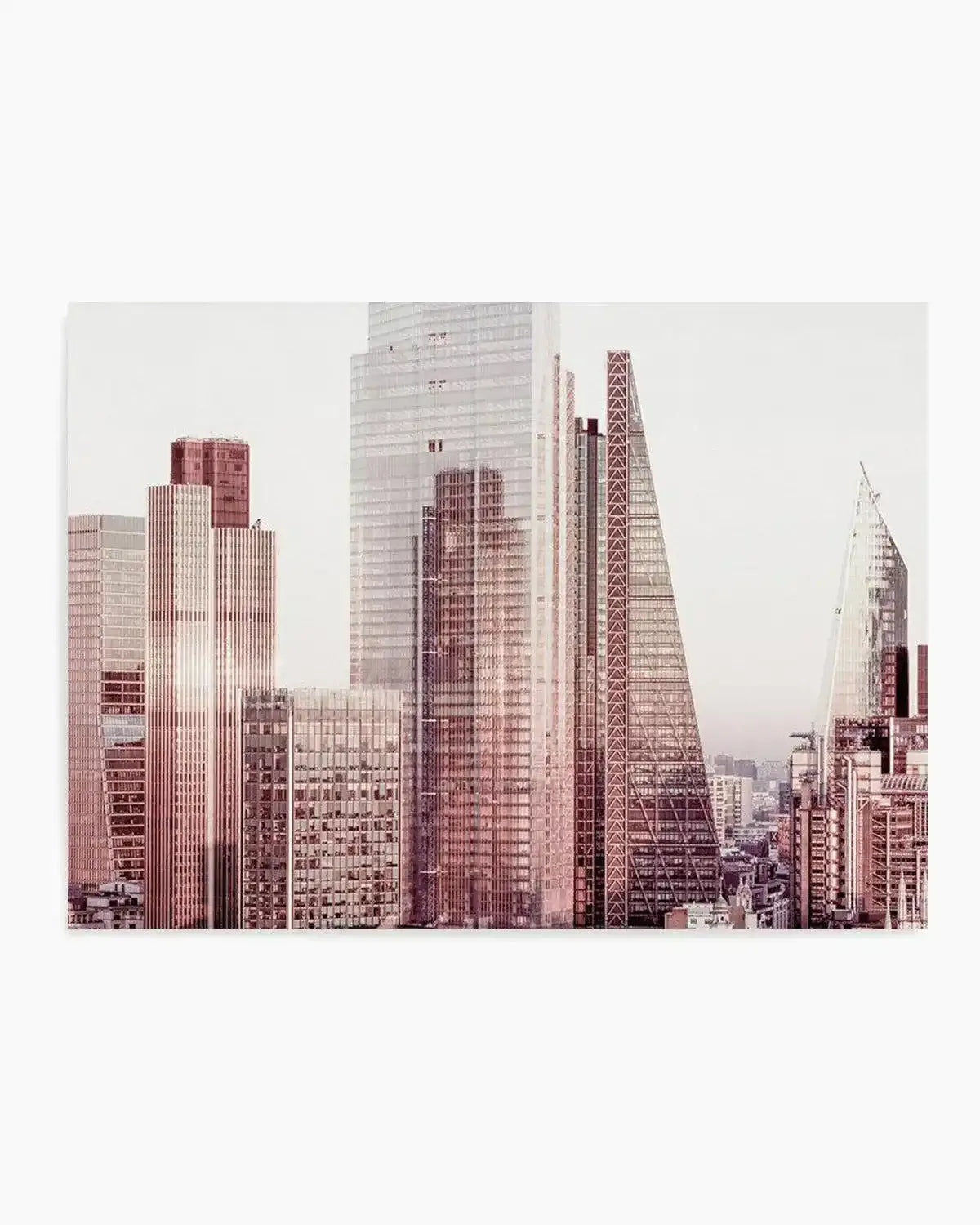 London City LS Art Print from Olive et Oriel where you can shop wallpaper and artworks online