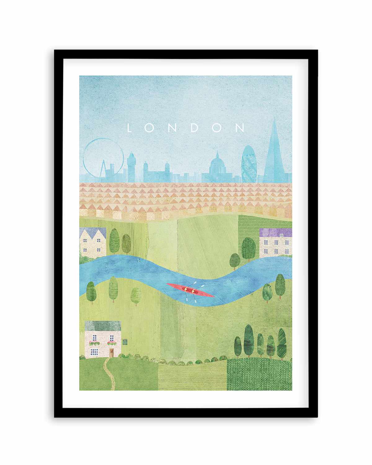 London II by Henry Rivers Art Print