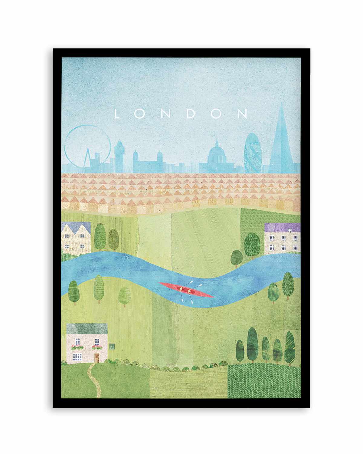 London II by Henry Rivers Art Print