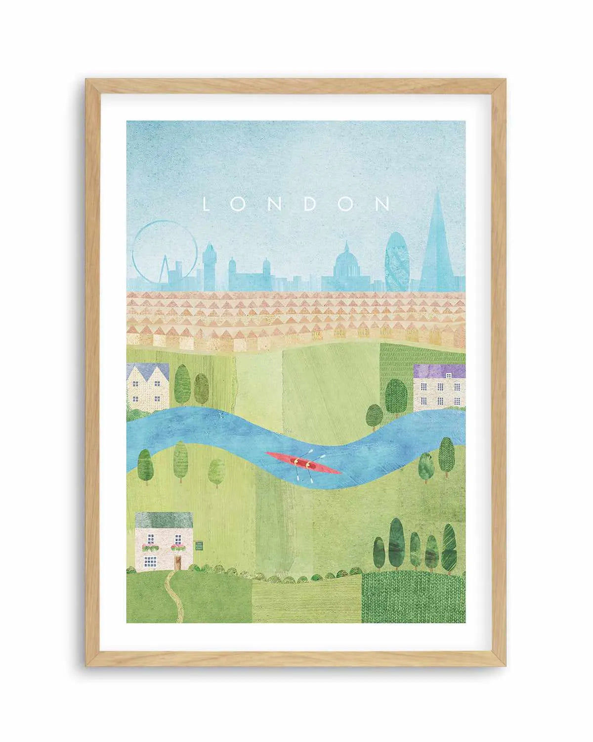 London II by Henry Rivers Art Print from Olive et Oriel where you can shop wallpaper and artworks online