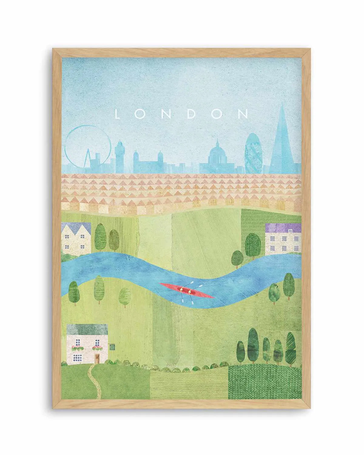London II by Henry Rivers Art Print from Olive et Oriel where you can shop wallpaper and artworks online