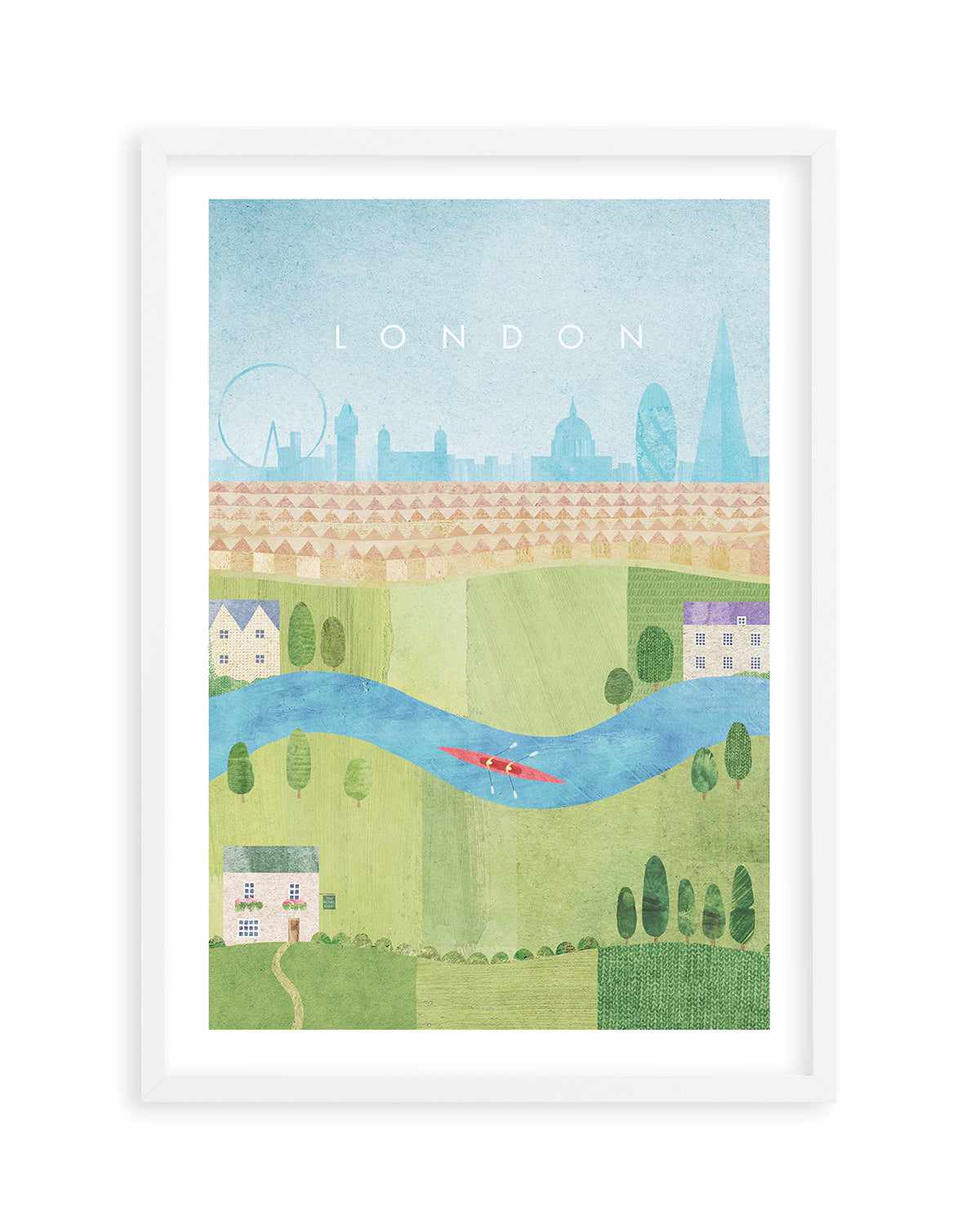 London II by Henry Rivers Art Print