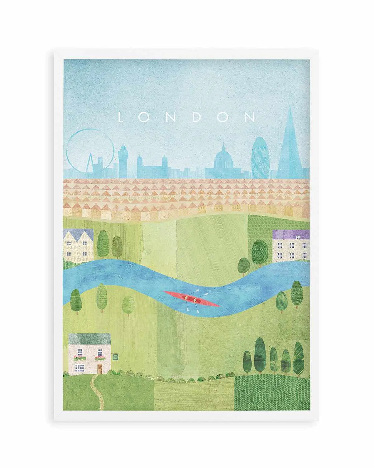 London II by Henry Rivers Art Print from Olive et Oriel where you can shop wallpaper and artworks online