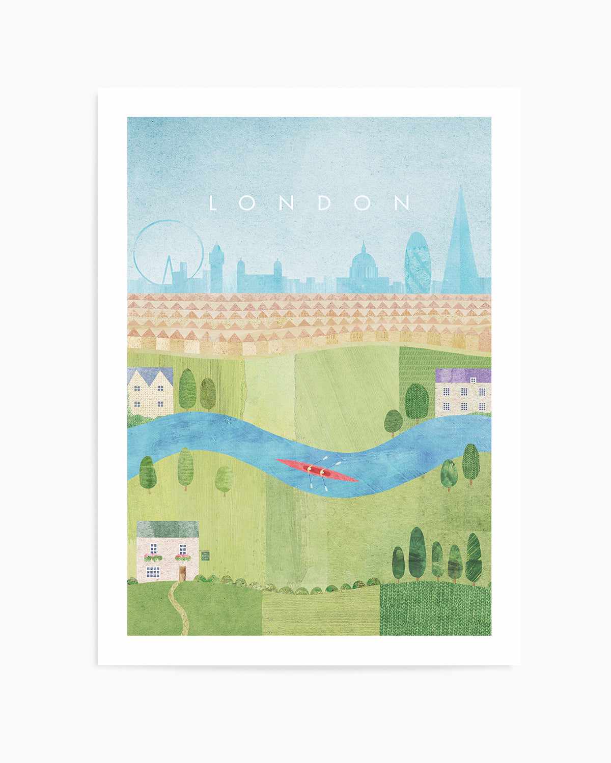 London II by Henry Rivers Art Print