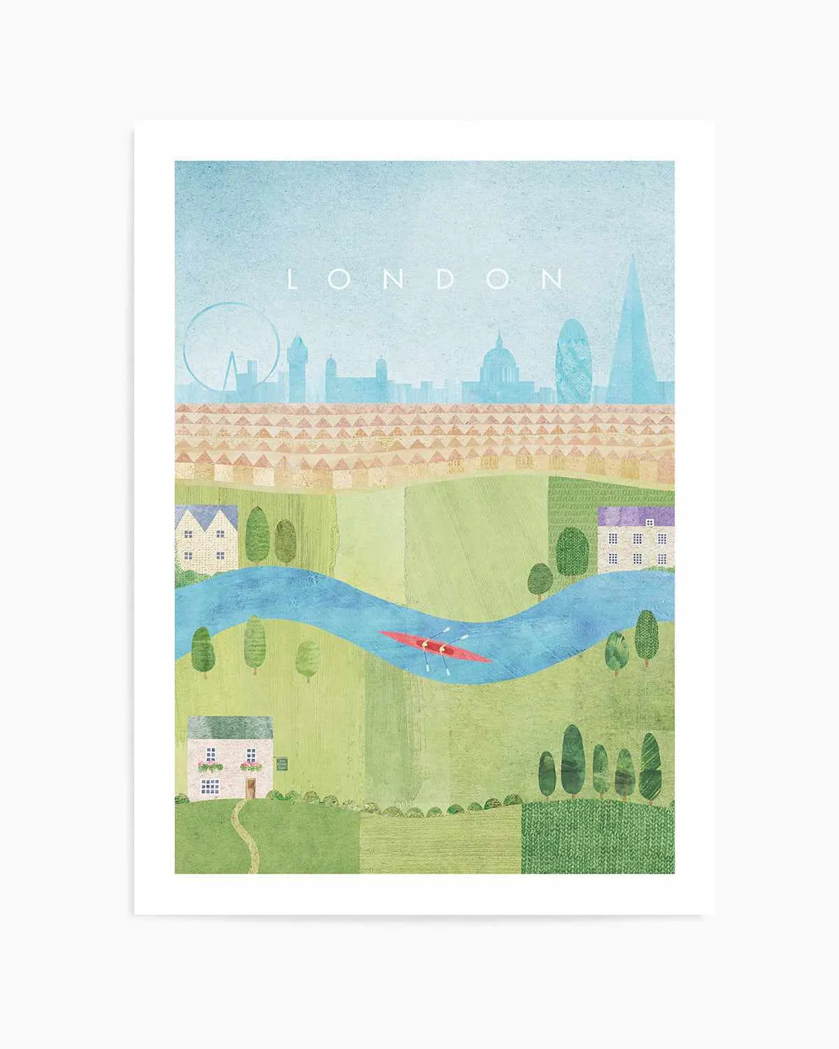 London II by Henry Rivers Art Print from Olive et Oriel where you can shop wallpaper and artworks online
