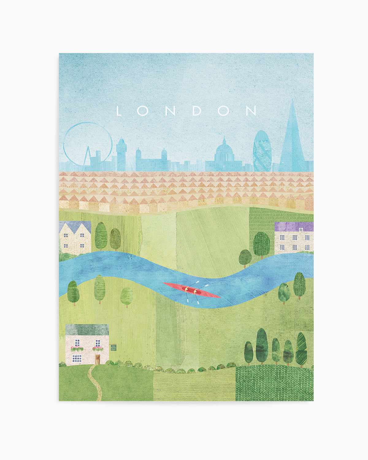 London II by Henry Rivers Art Print