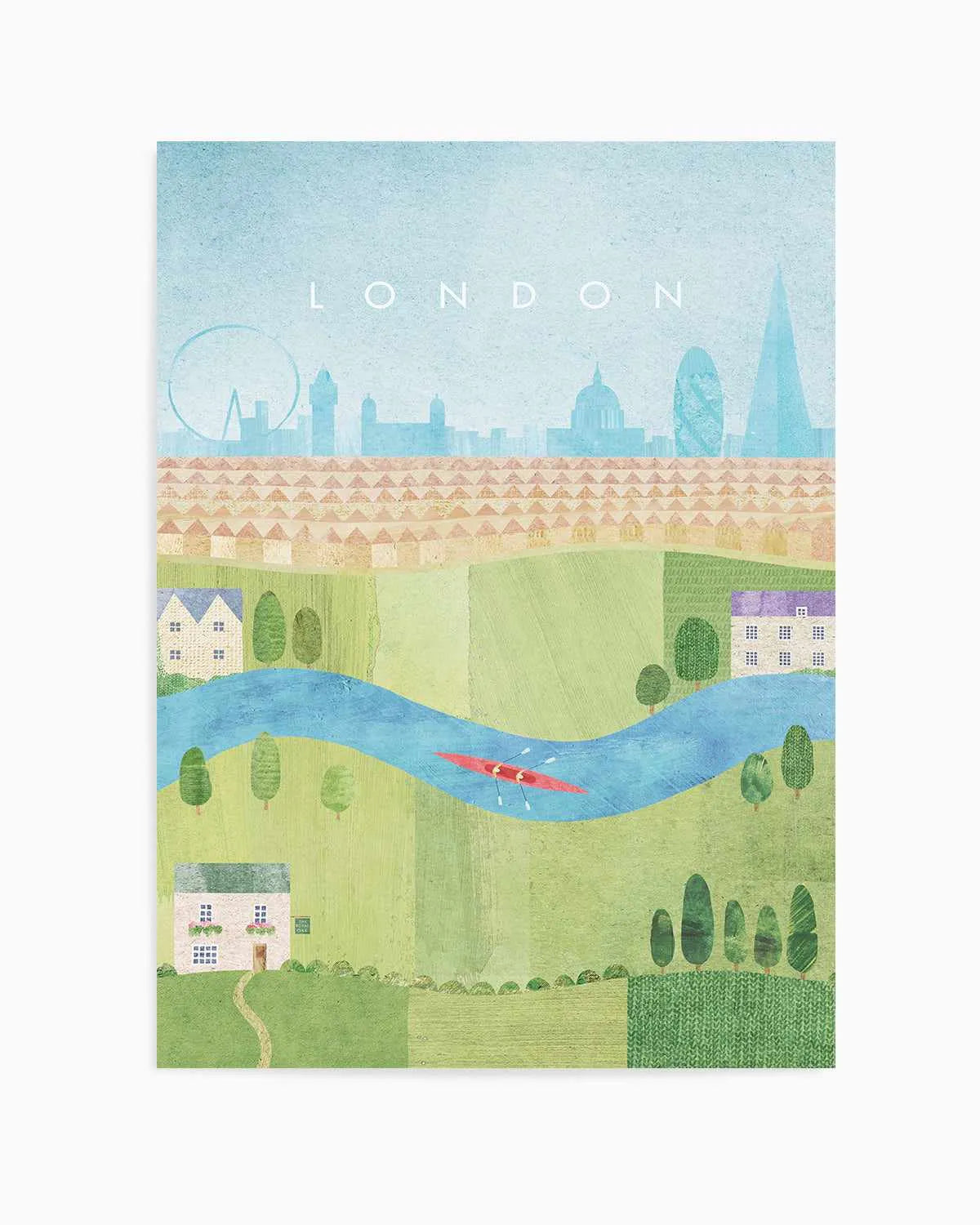 London II by Henry Rivers Art Print from Olive et Oriel where you can shop wallpaper and artworks online