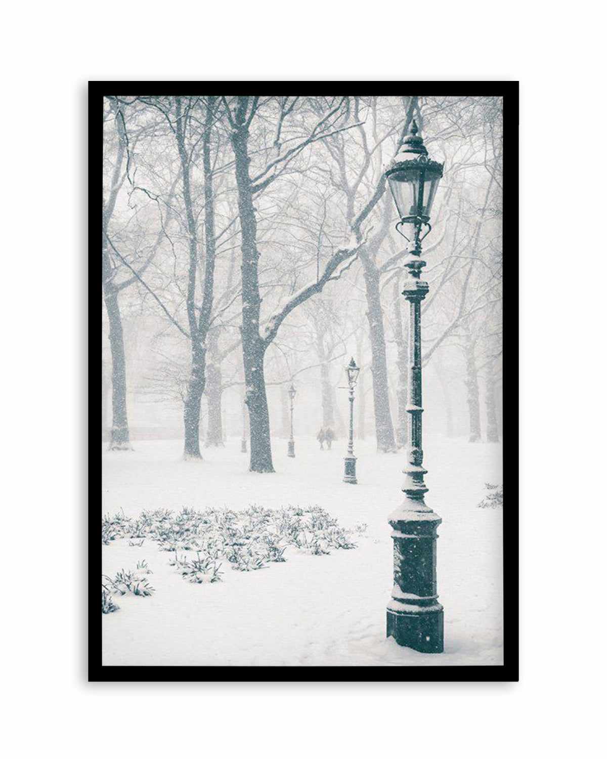 London Snow Art Print