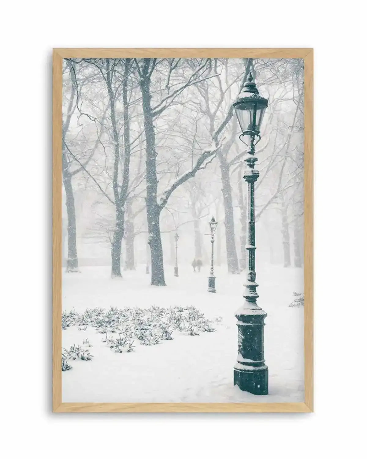 London Snow Art Print from Olive et Oriel where you can shop wallpaper and artworks online