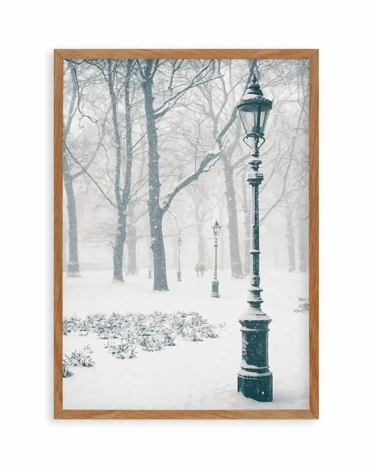 London Snow Art Print from Olive et Oriel where you can shop wallpaper and artworks online
