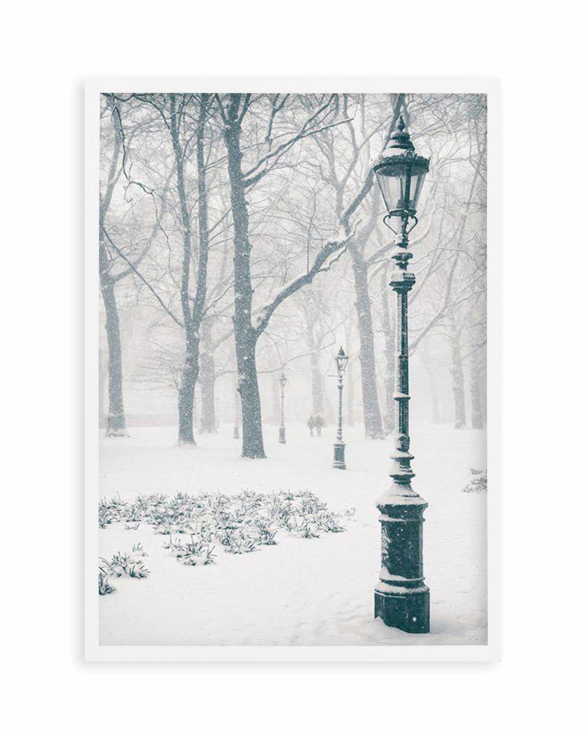 London Snow Art Print