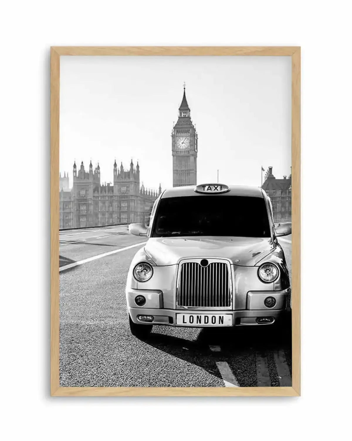 London Taxi Art Print from Olive et Oriel where you can shop wallpaper and artworks online