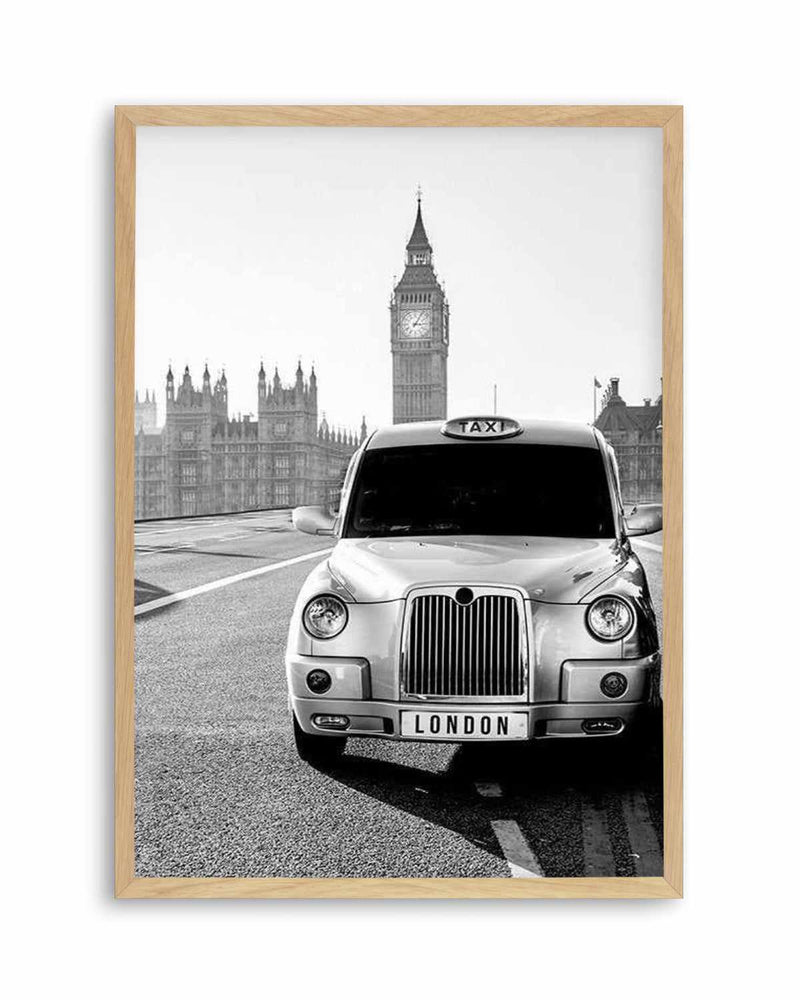 London Taxi Art Print