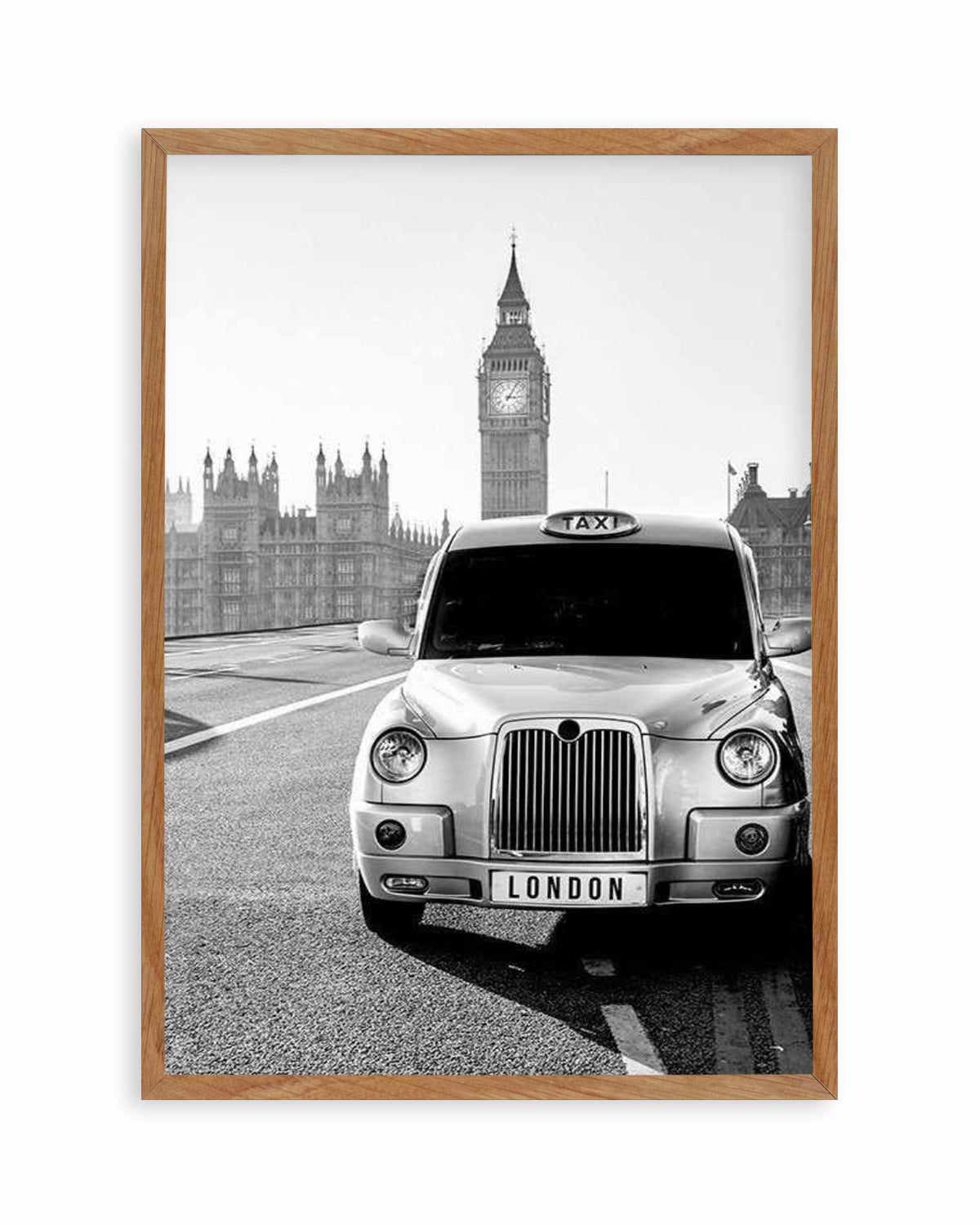 London Taxi Art Print