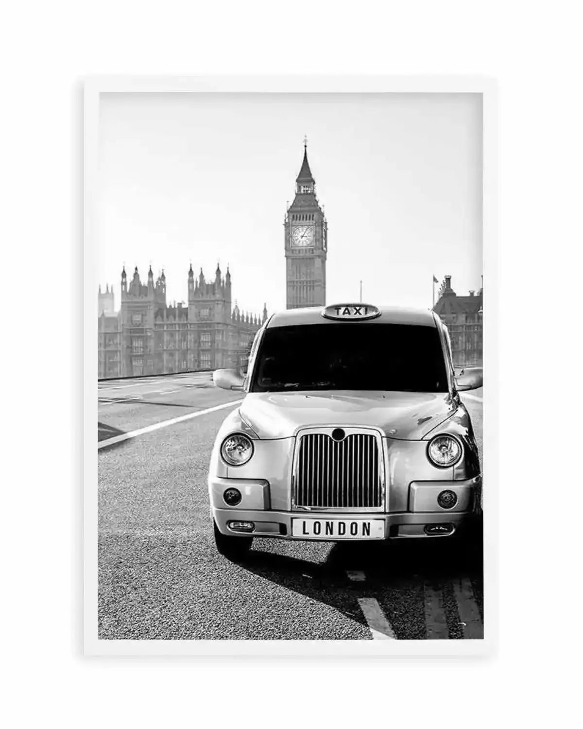 London Taxi Art Print from Olive et Oriel where you can shop wallpaper and artworks online