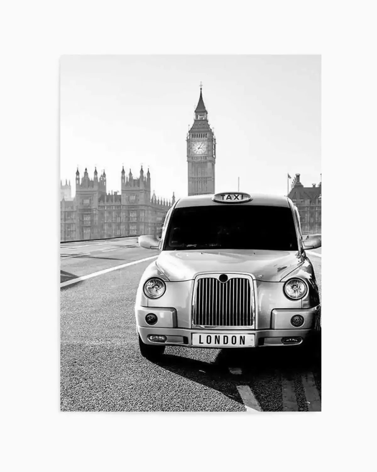 London Taxi Art Print from Olive et Oriel where you can shop wallpaper and artworks online