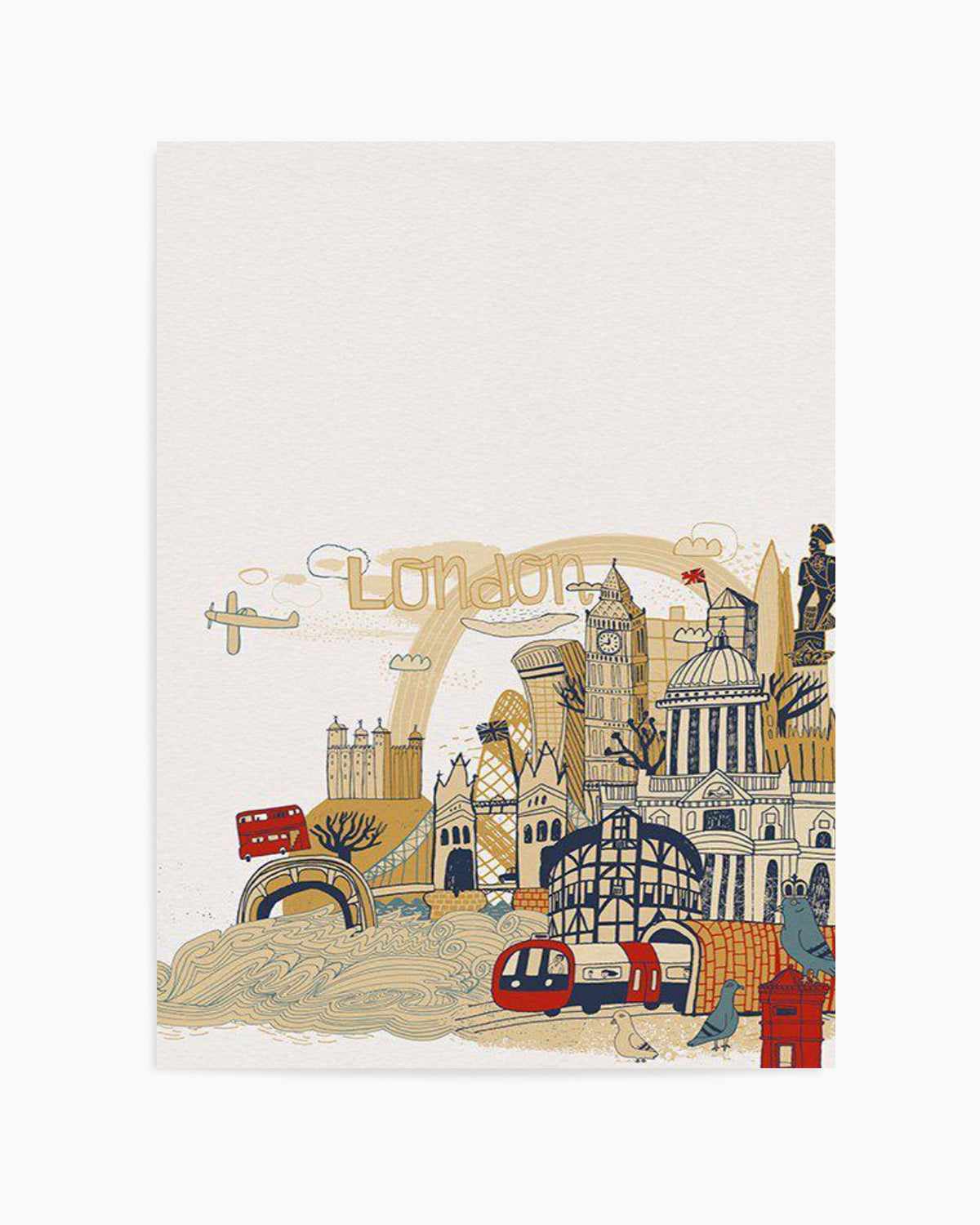 London Town Art Print