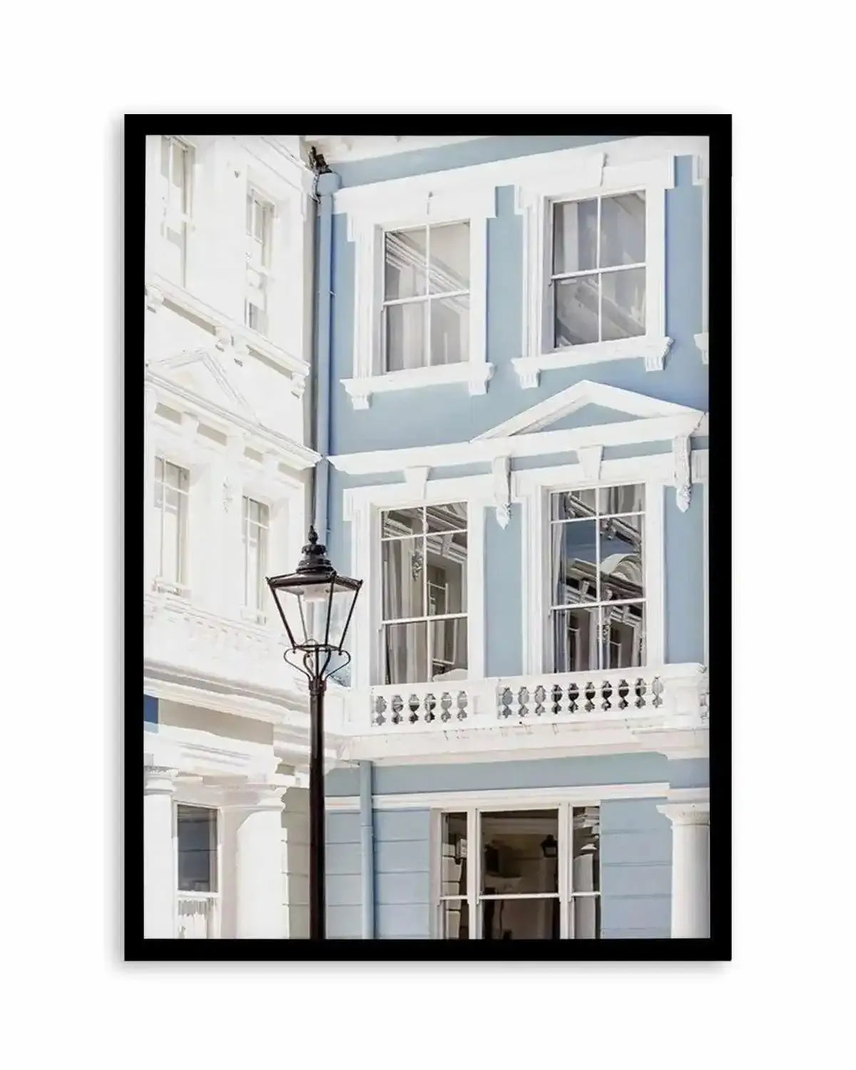 London 'Blue House' Art Print from Olive et Oriel where you can shop wallpaper and artworks online