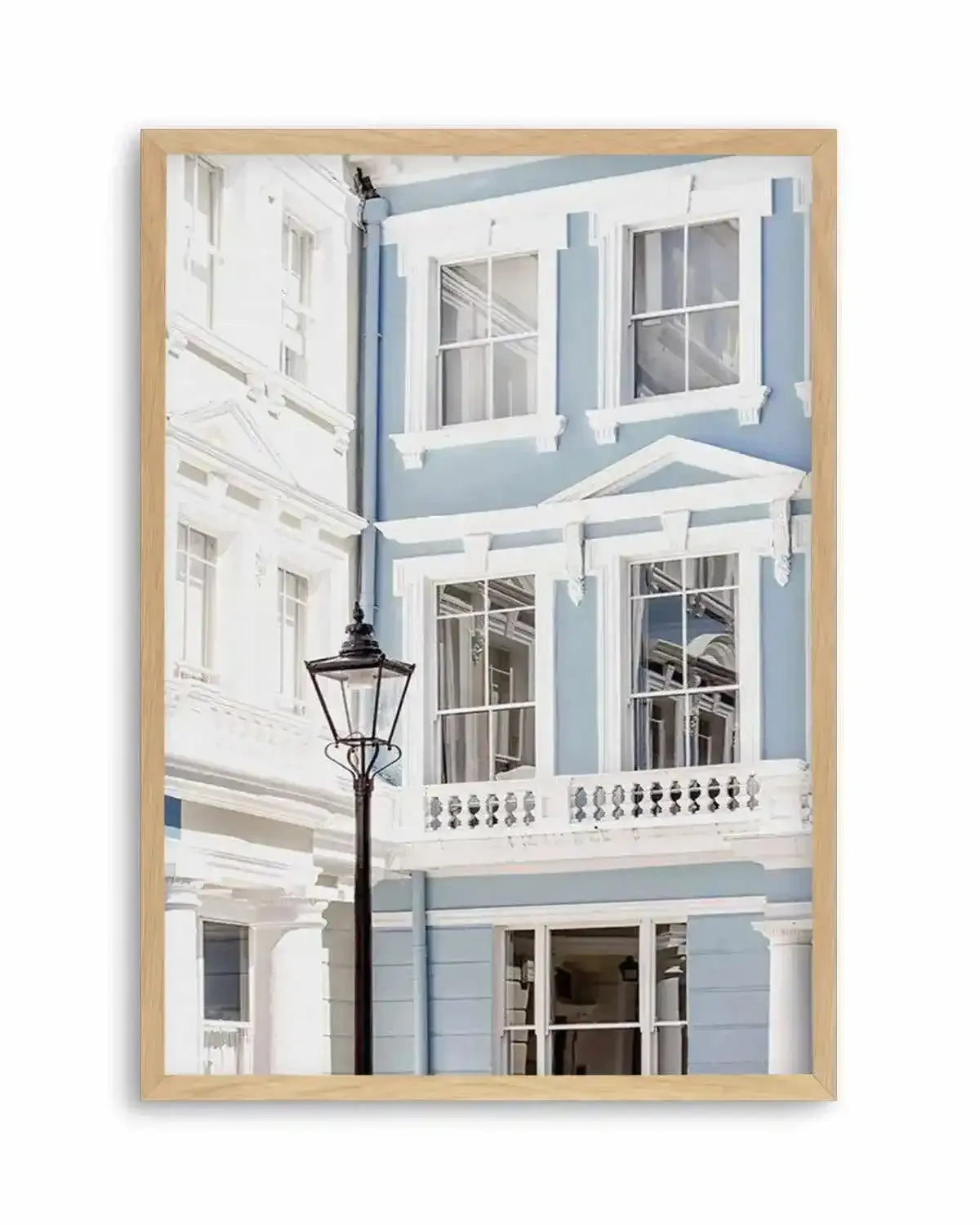 London 'Blue House' Art Print from Olive et Oriel where you can shop wallpaper and artworks online