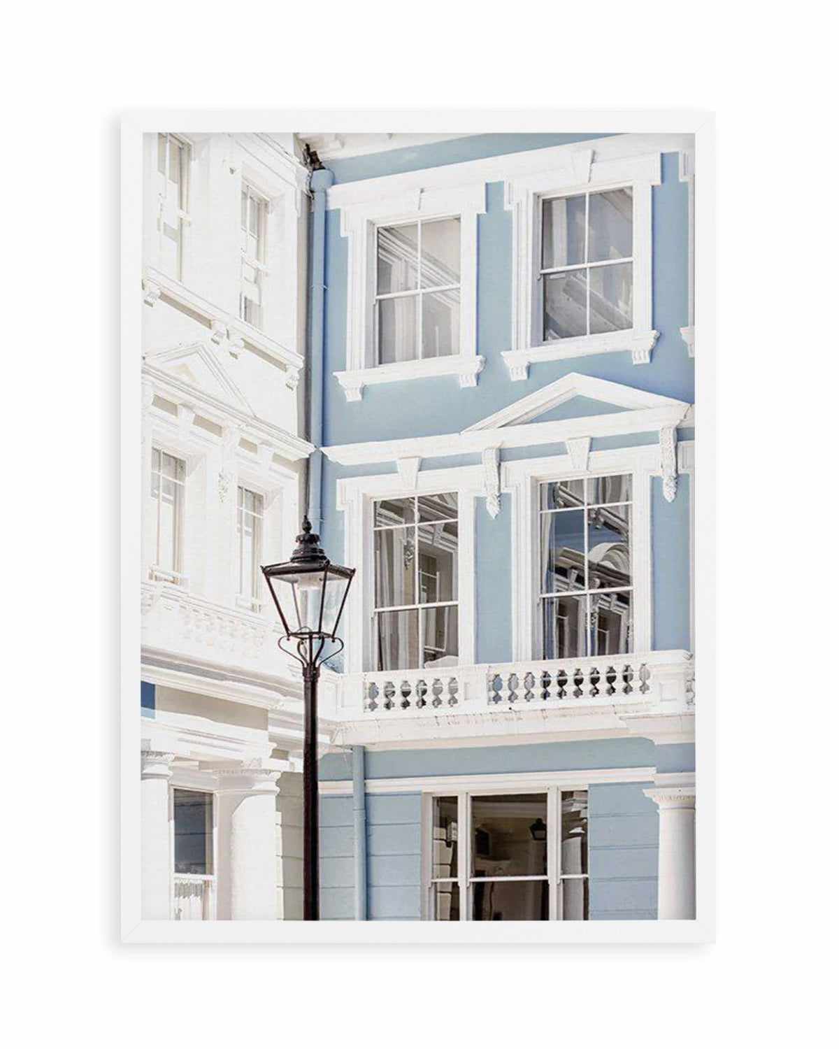 London 'Blue House' Art Print