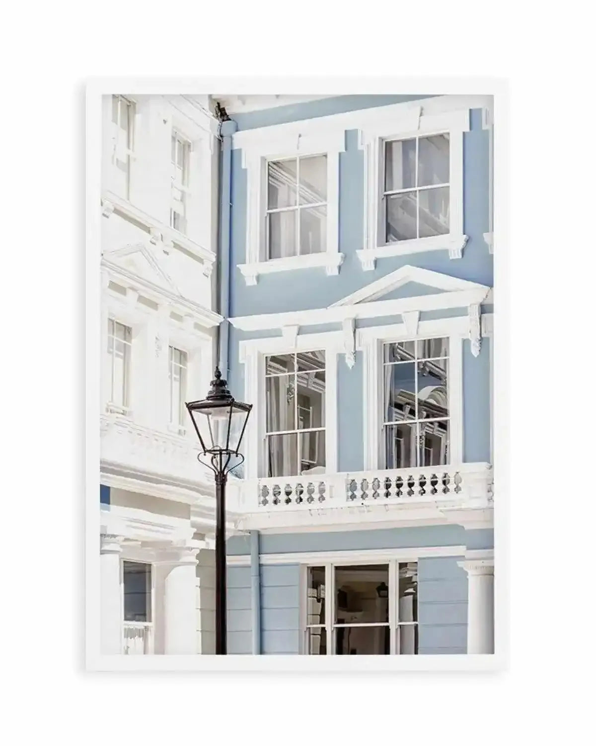 London 'Blue House' Art Print from Olive et Oriel where you can shop wallpaper and artworks online