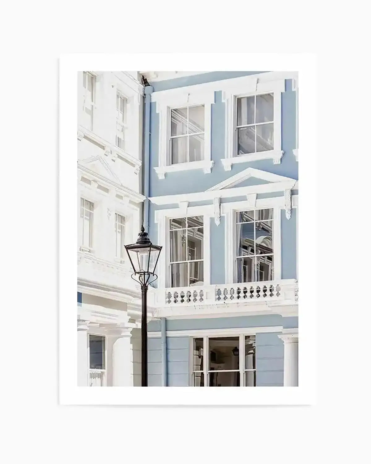London 'Blue House' Art Print from Olive et Oriel where you can shop wallpaper and artworks online