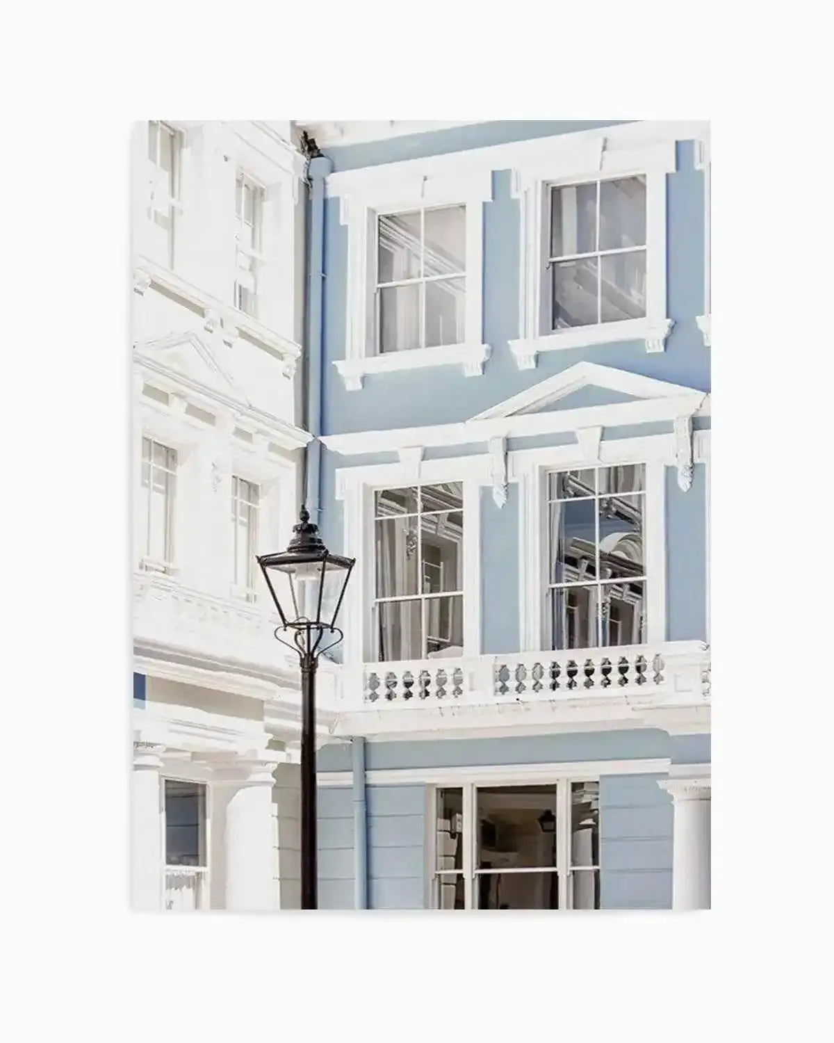 London 'Blue House' Art Print from Olive et Oriel where you can shop wallpaper and artworks online