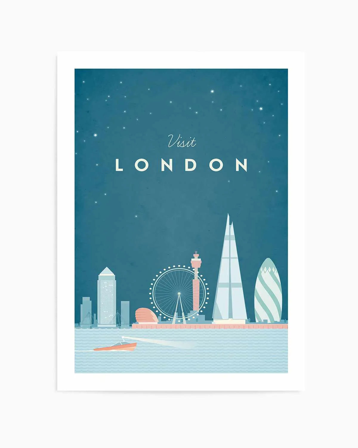 London by Henry Rivers Art Print from Olive et Oriel where you can shop wallpaper and artworks online