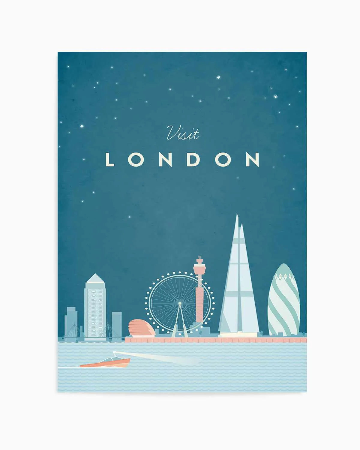 London by Henry Rivers Art Print from Olive et Oriel where you can shop wallpaper and artworks online