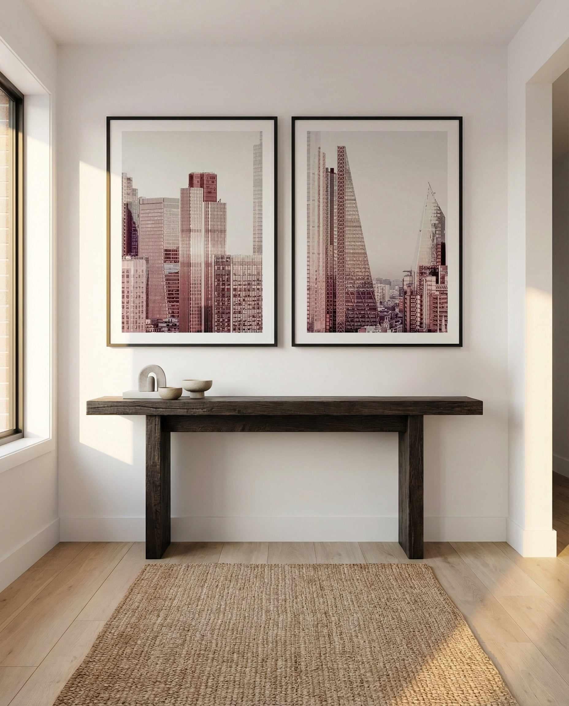 London City I & II Art Print Set of 2 | Matching Wall Art from Olive et Oriel where you can shop wallpaper and artworks online