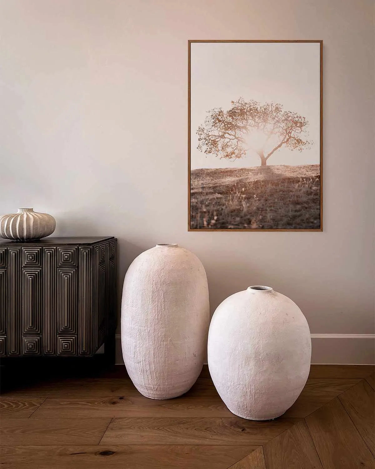 Lone Tree Hill PT by Caleb Morris | Framed Canvas Art Print from Olive et Oriel where you can shop wallpaper and artworks online