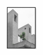 Lonely Palms No 2 By Minorstep | Framed Canvas Art Print