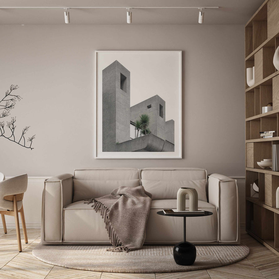 Lonely Palms No 2 By Minorstep | Art Print from Olive et Oriel where you can shop wallpaper and artworks online