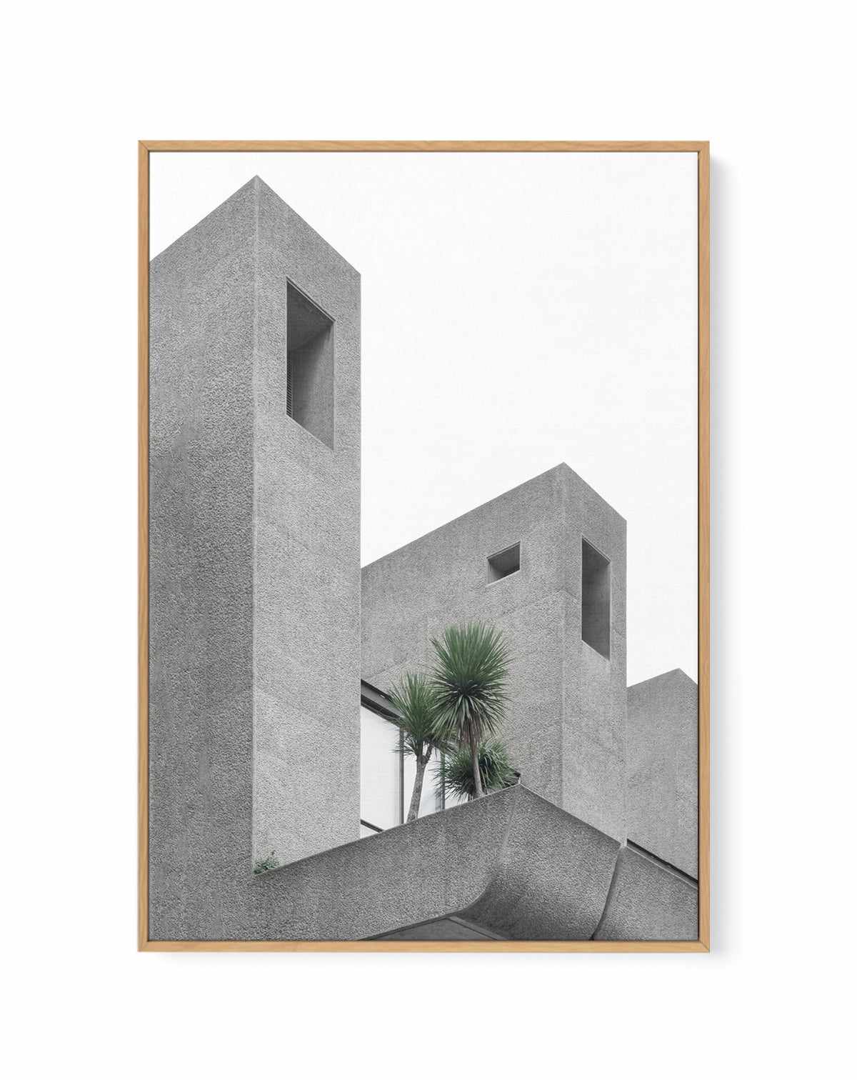 Lonely Palms No 2 By Minorstep | Framed Canvas Art Print from Olive et Oriel where you can shop wallpaper and artworks online