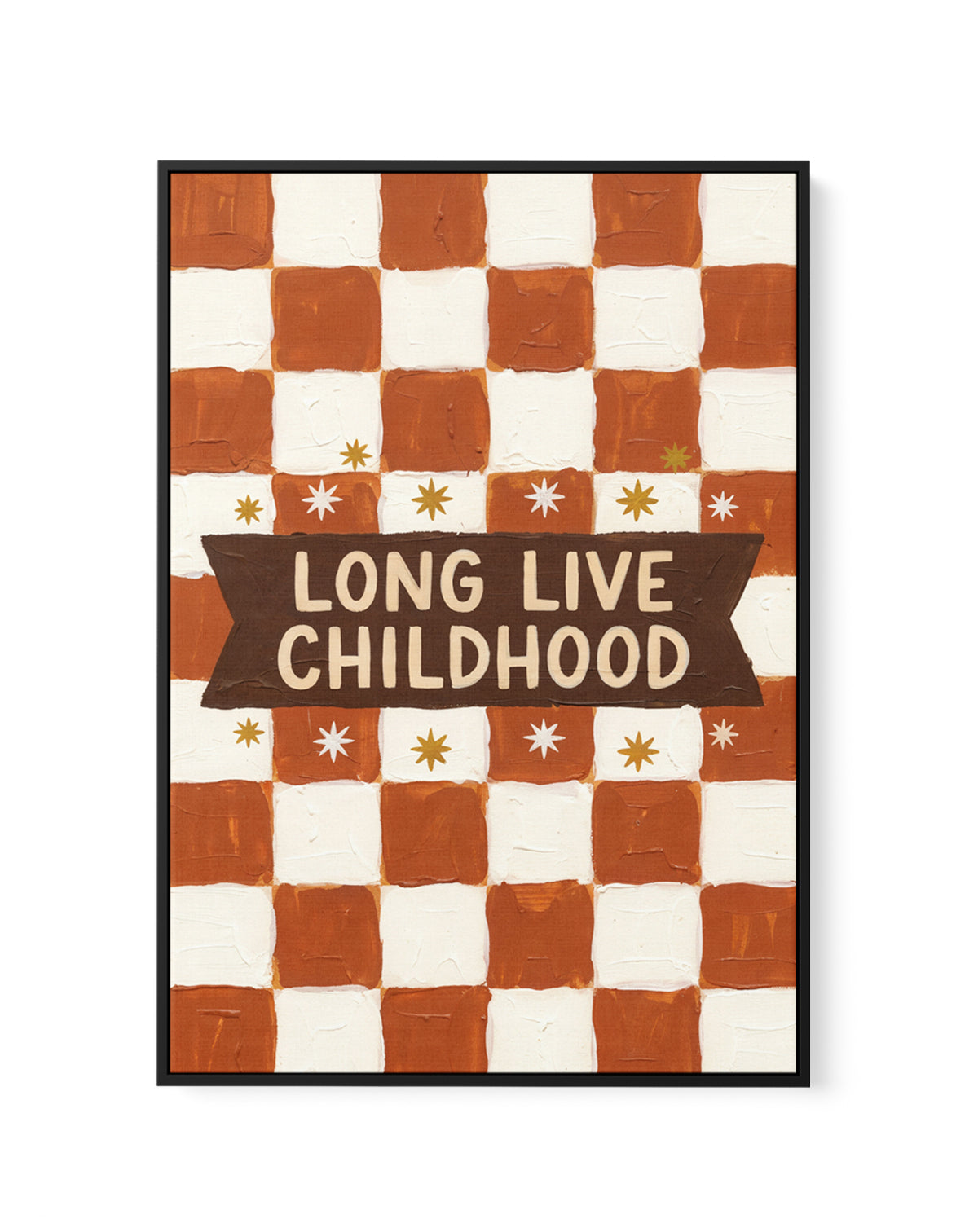 Long Live Childhood | Framed Canvas Art Print